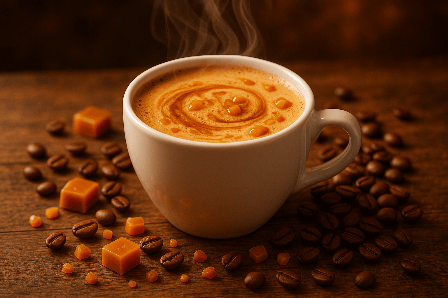 Butterscotch Toffee Flavored Coffee