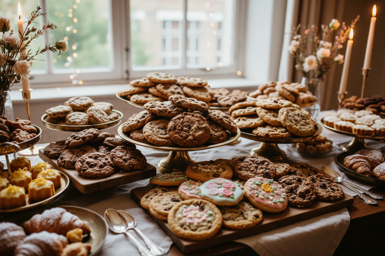 The Best Desserts for Parties & Events (And Why Cookies Always Steal the Show)