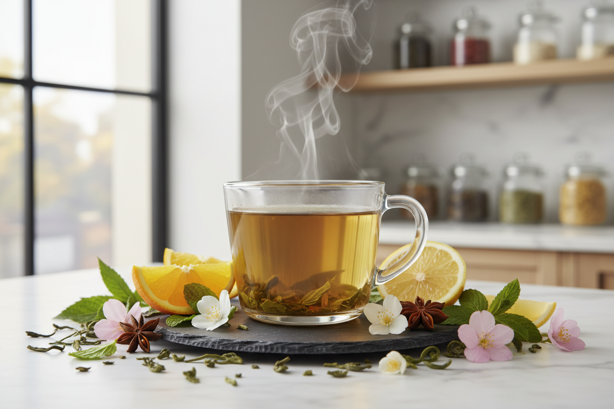 Grab4less Flavored Green Tea