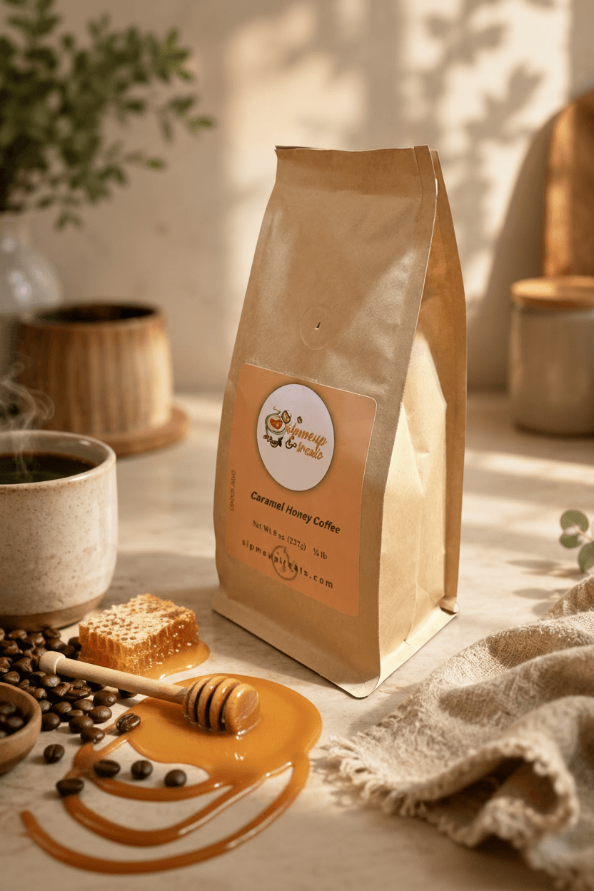 Caramel Honey Coffee