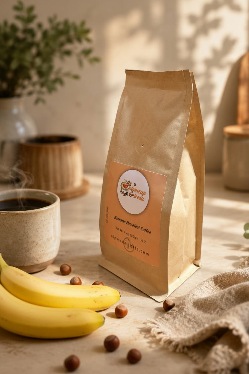 Tropical Banana Hazelnut Coffee