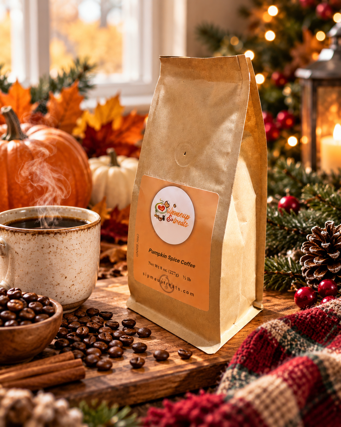 Autumn Harvest Pumpkin Spice Coffee