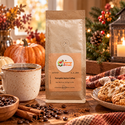 Autumn Harvest Pumpkin Spice Coffee