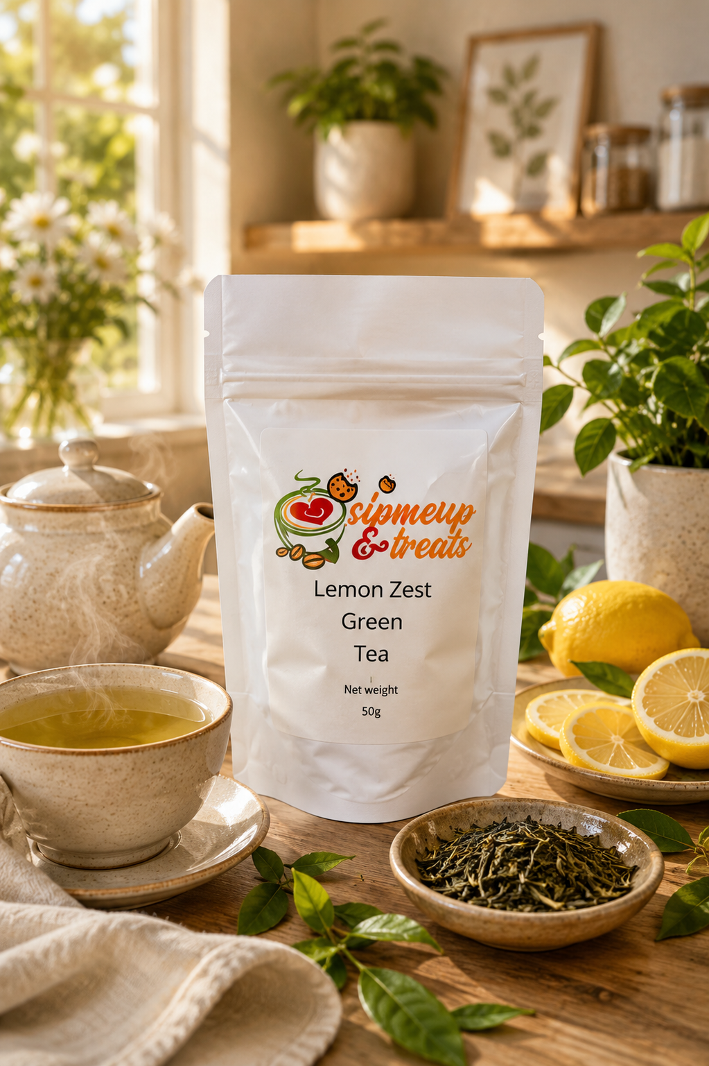 Lemon Green Tea