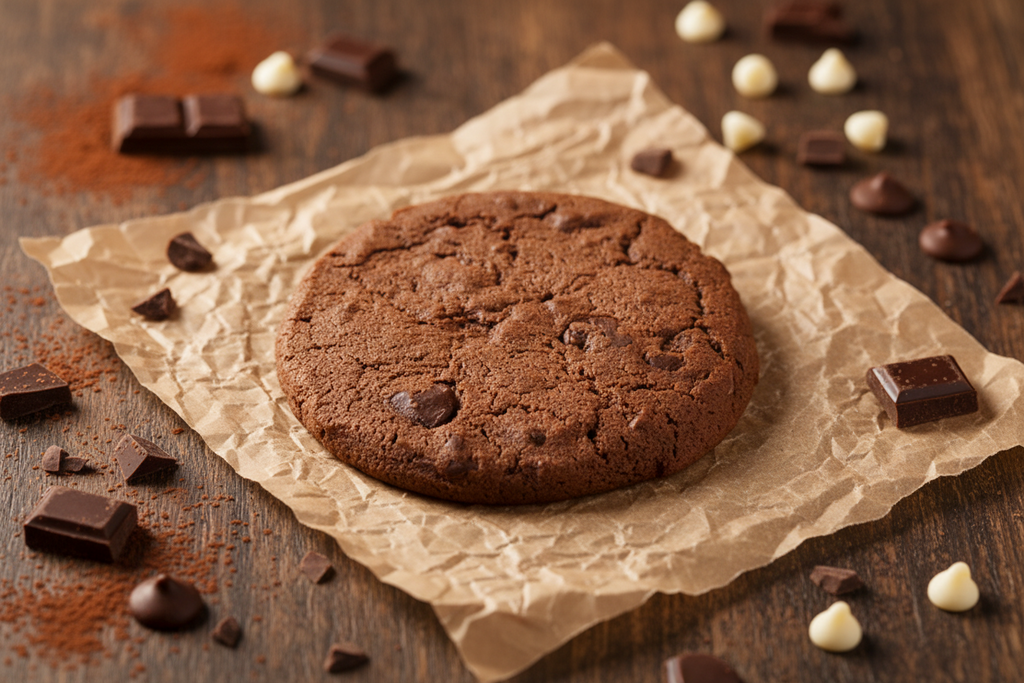 Gluten Free Triple Chocolate Gourmet Cookies