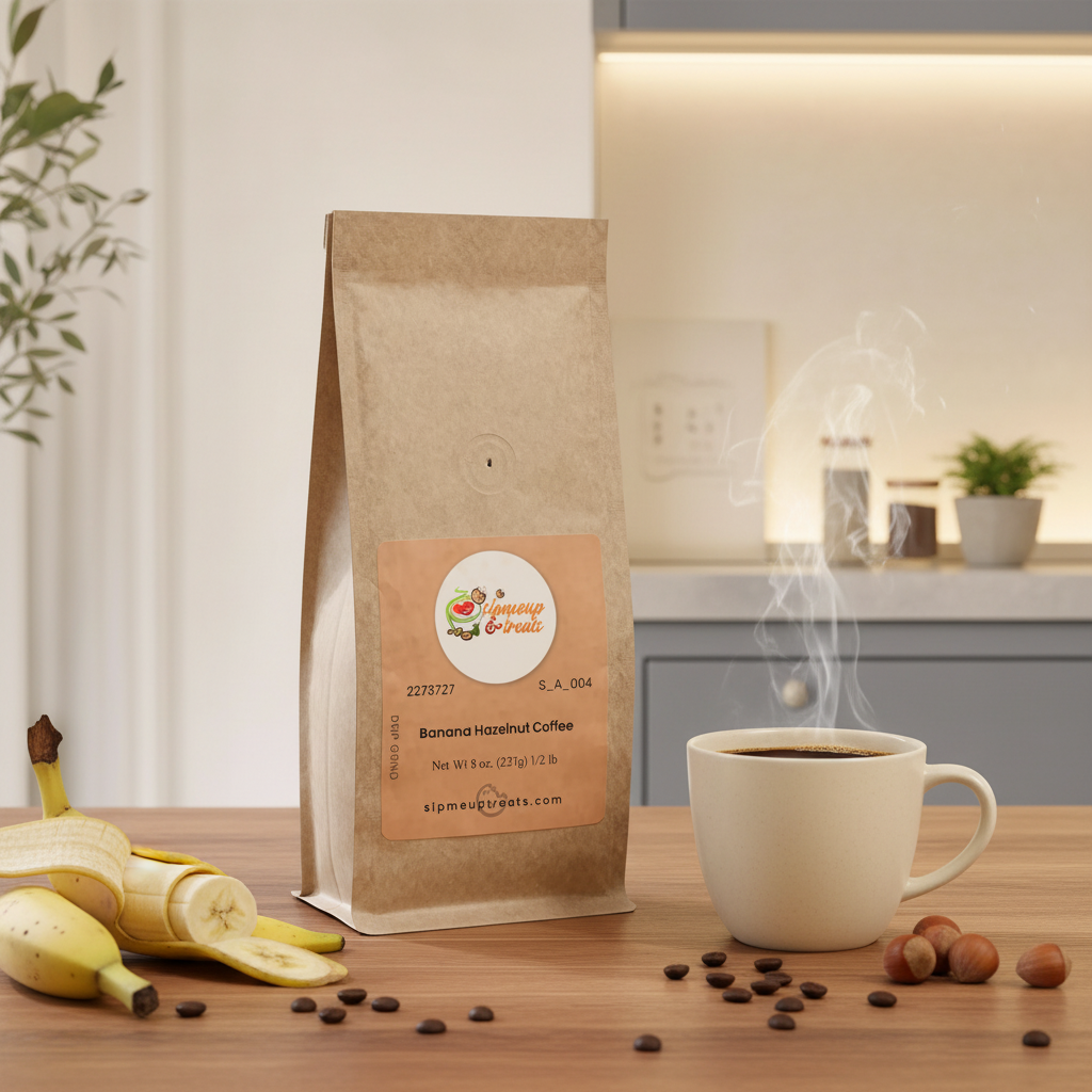 Tropical Banana Hazelnut Coffee