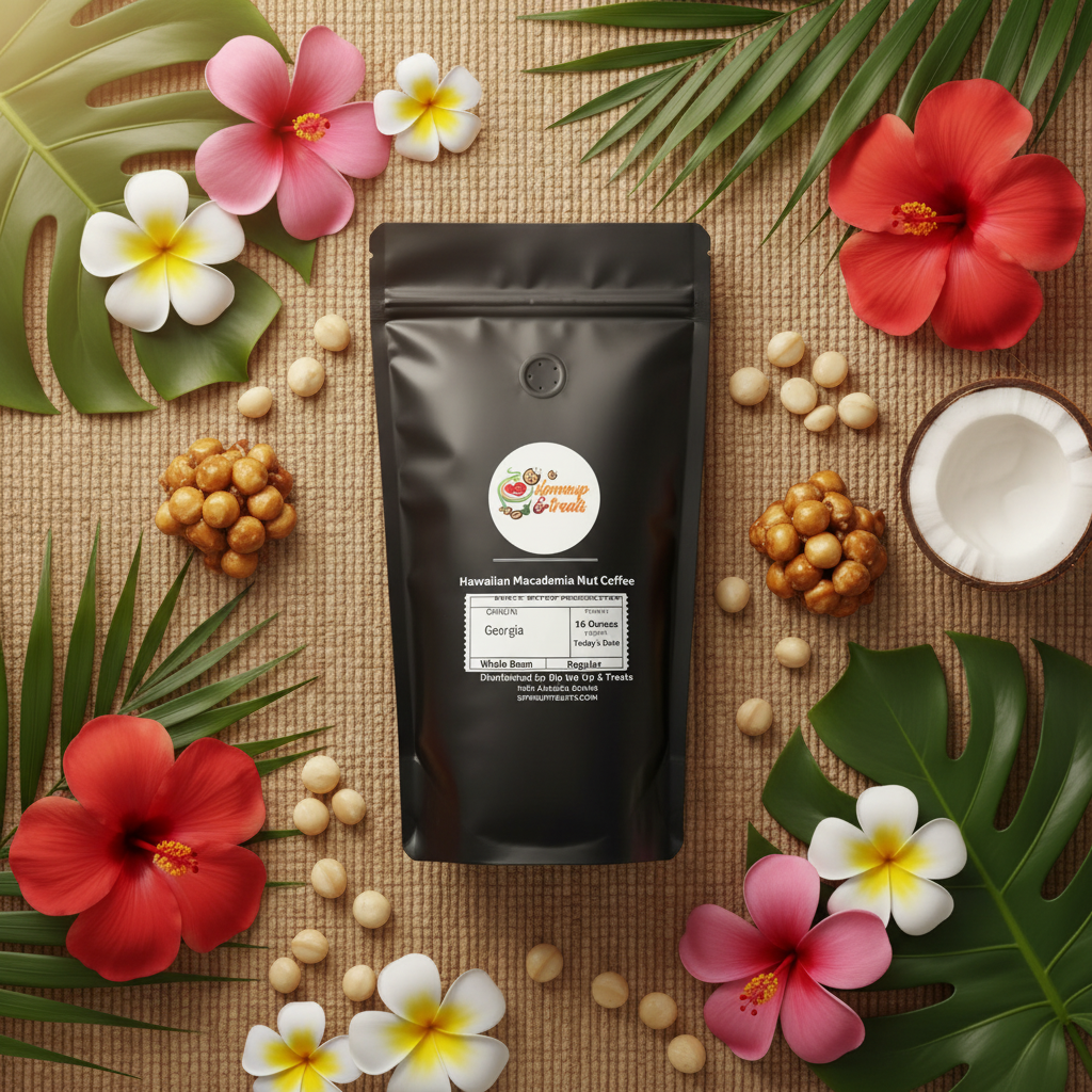 Tropical Hawaiian Macadamia Coffee