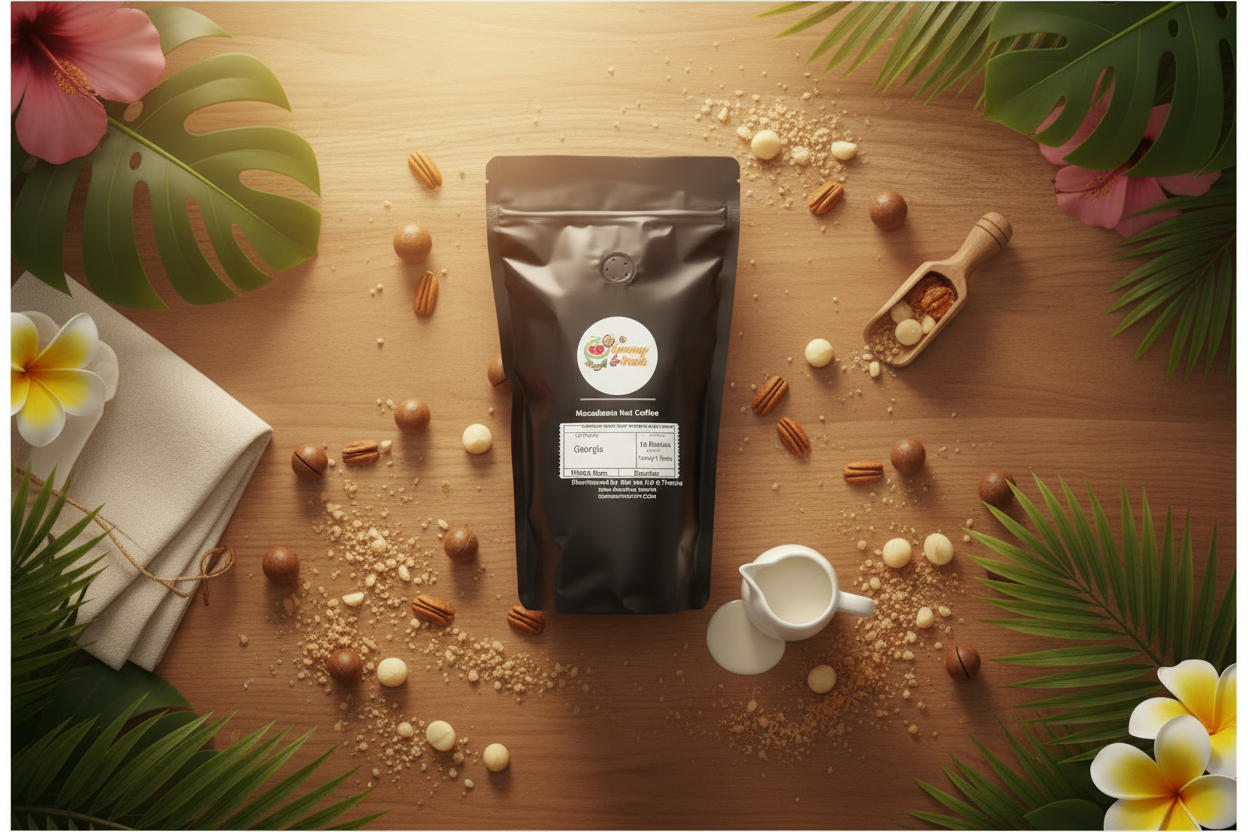 Macadamia Nut Flavored Coffee – Buttery, Smooth & Comforting | Fresh Roasted Specialty Coffee