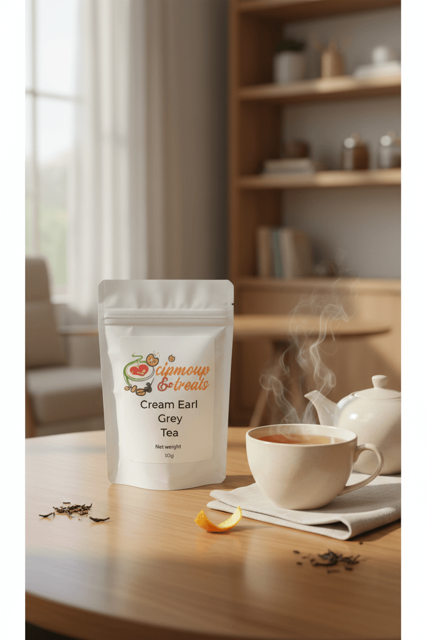 Cream Earl Grey Tea