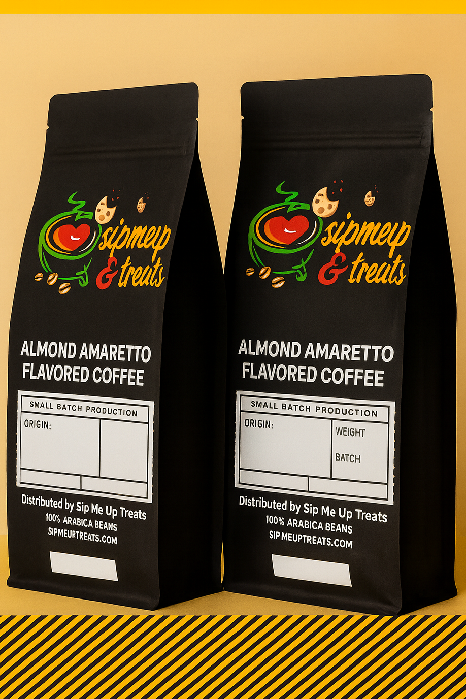 Packaged Almond Amaretto Flavored Coffee