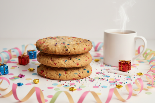 Birthday Cake Cookies Lifestyle