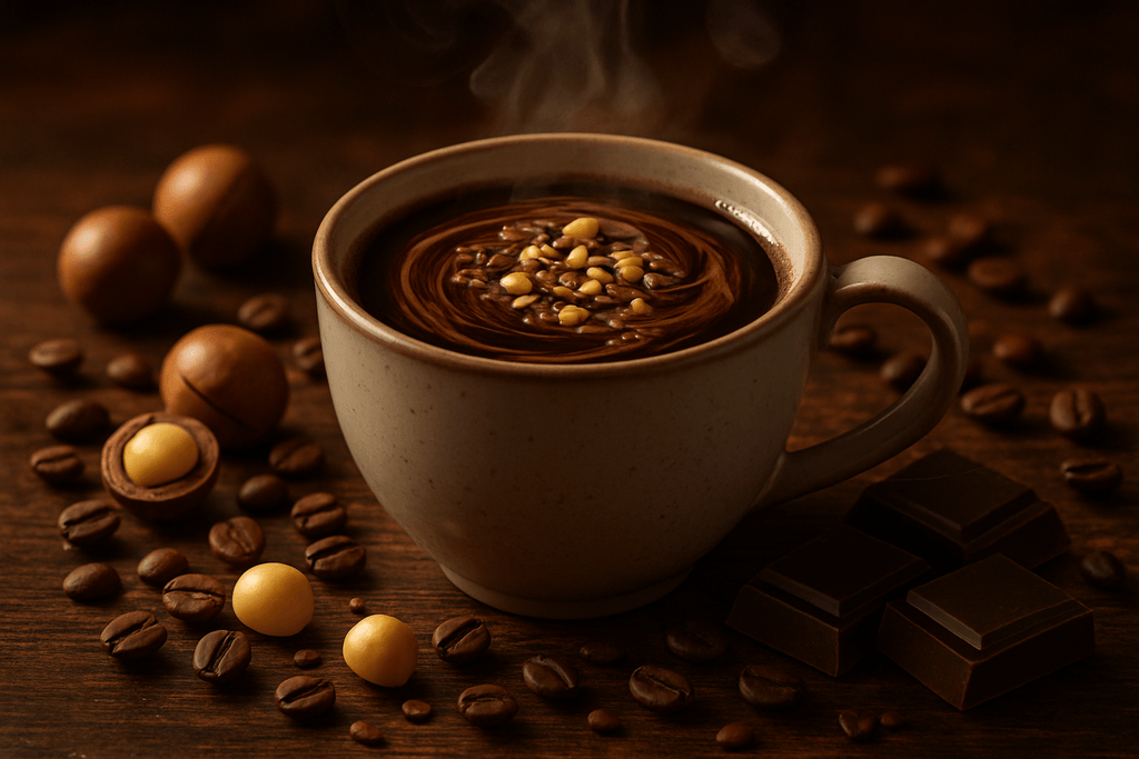 Chocolate Macadamia Nut Flavored Coffee