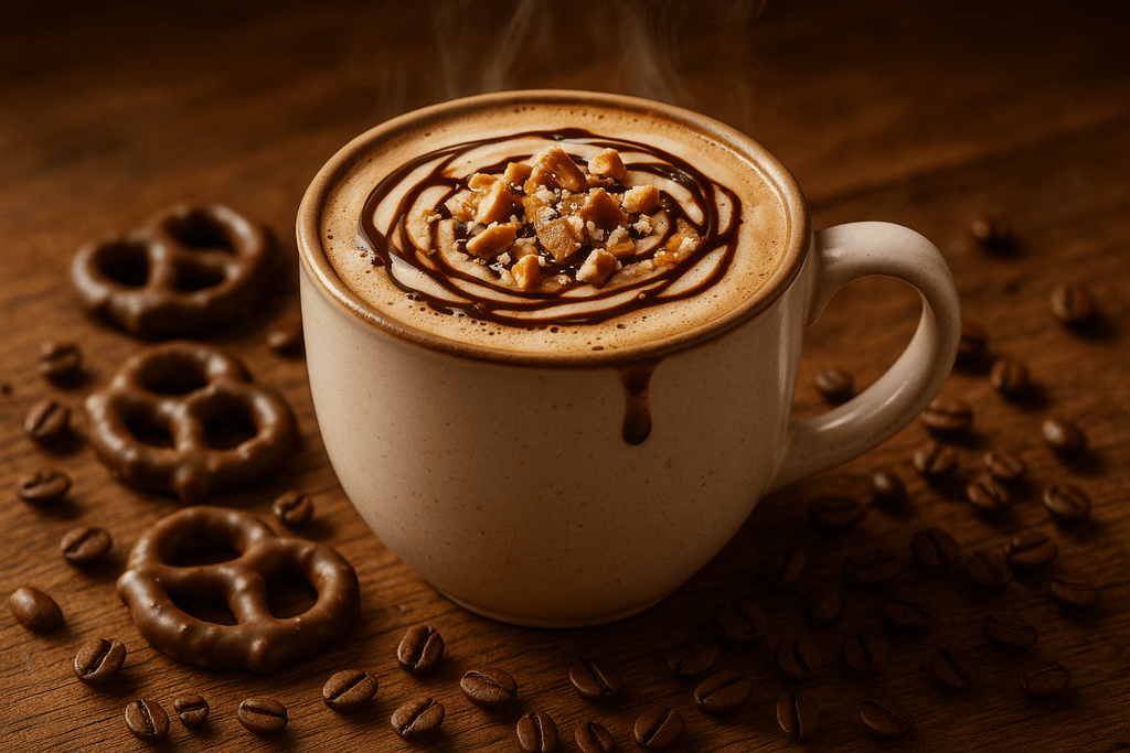 Chocolate Pretzel Flavored Coffee