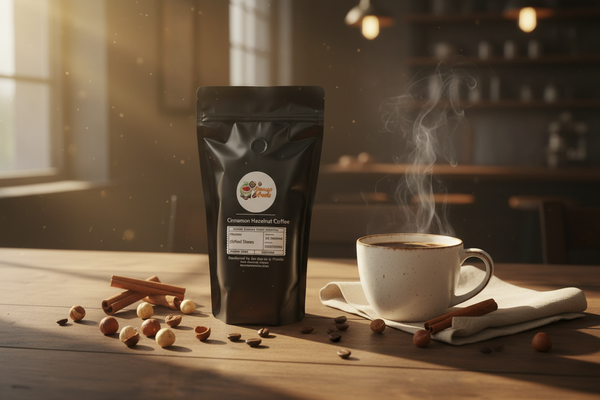 Cinnamon Hazelnut Coffee Lifestyle