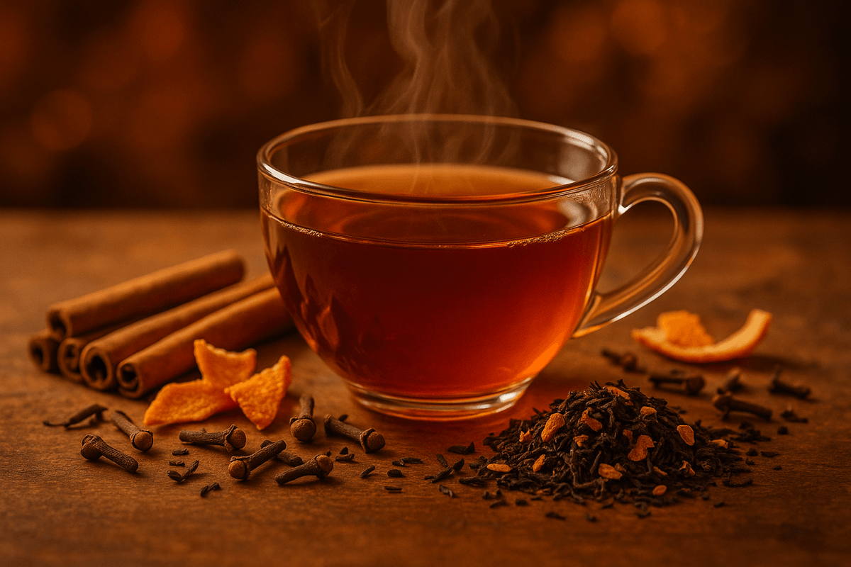 CINNAMON ORANGE SPICE BLACK TEA