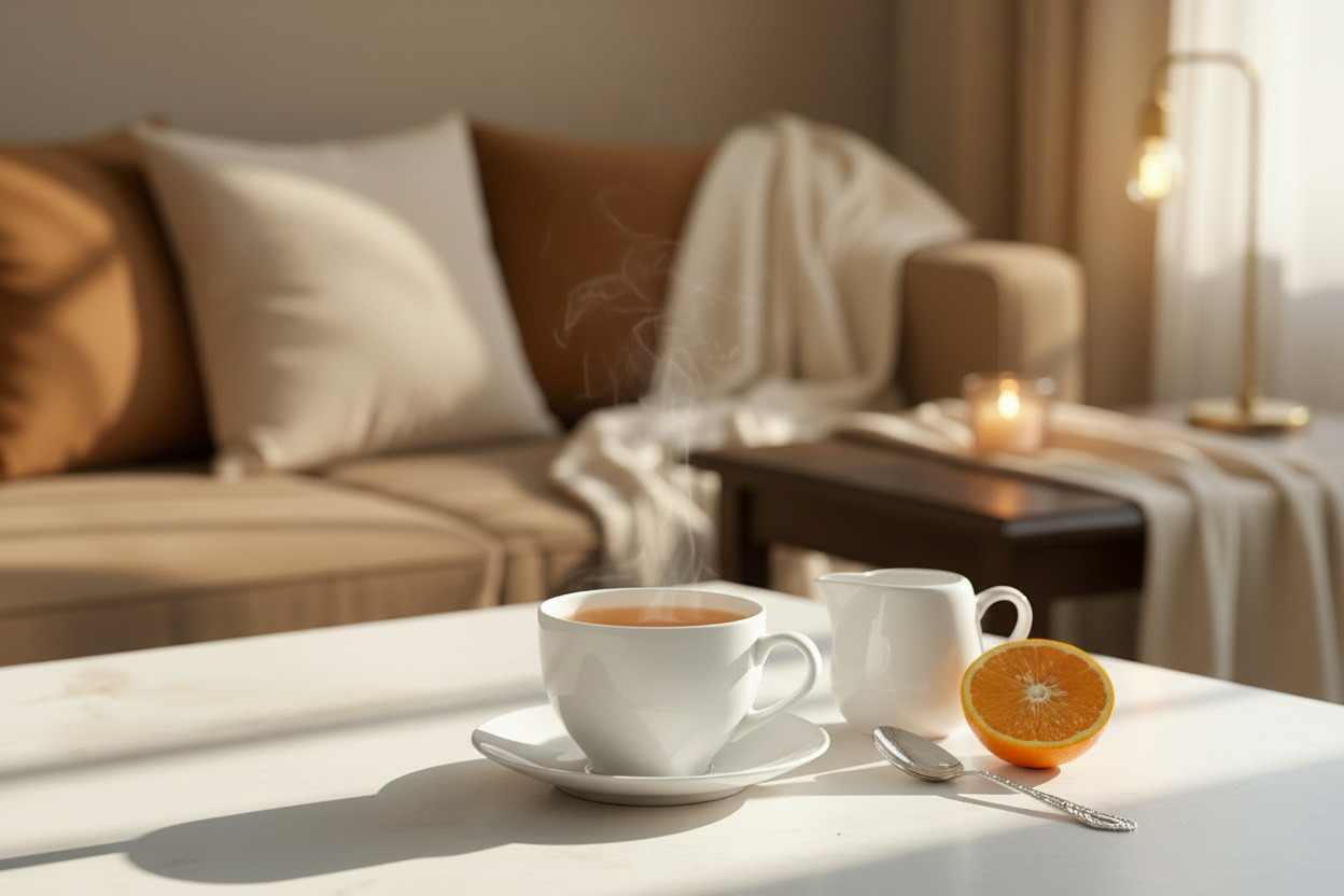Cream Earl Grey Lifestyle