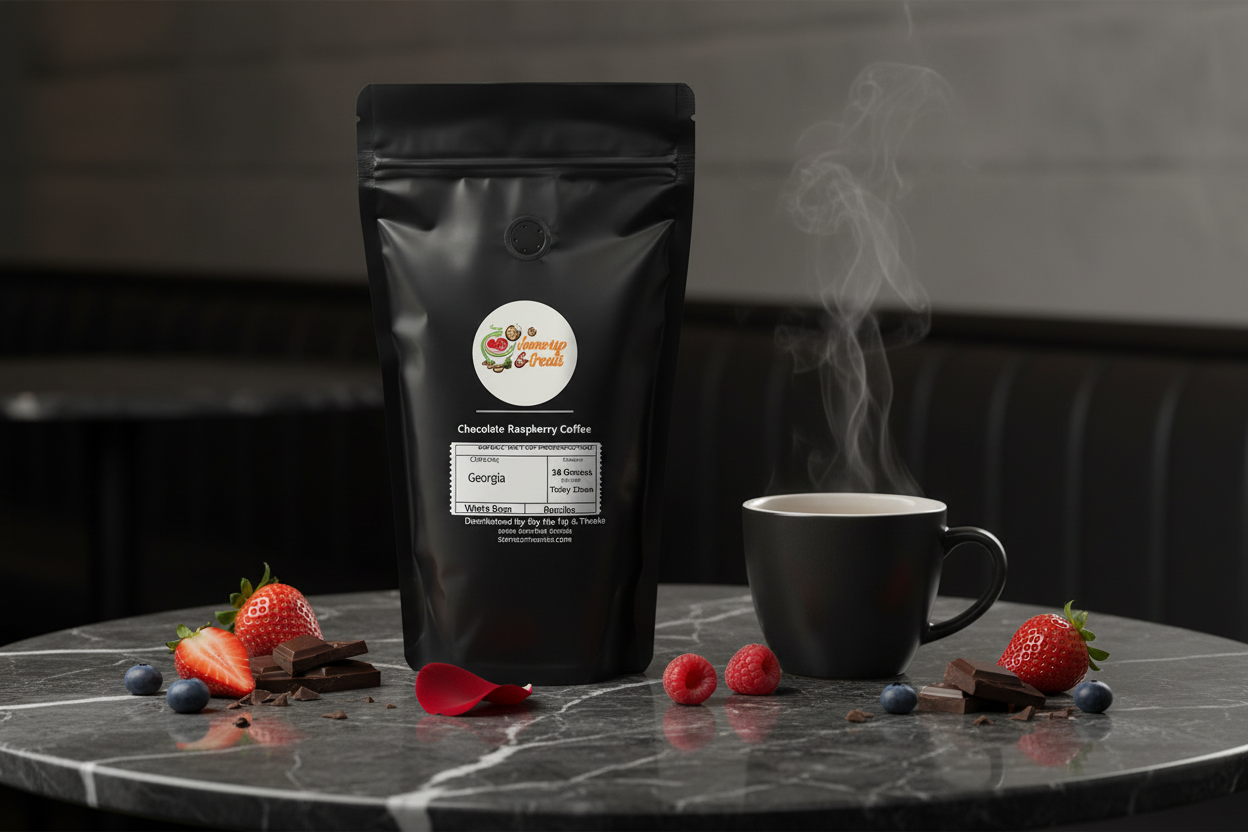 Dark Chocolate Raspberry Lifestyle
