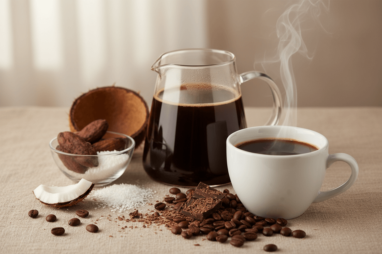 Tropical Chocolate Island Escape Coffee