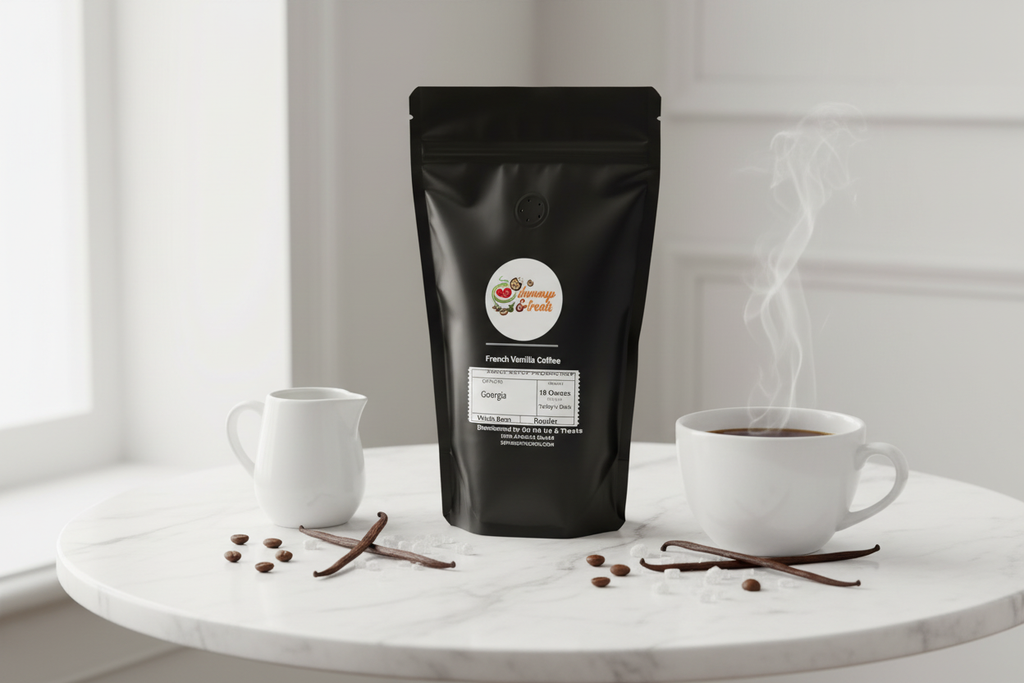 French Vanilla Coffee Lifestyle
