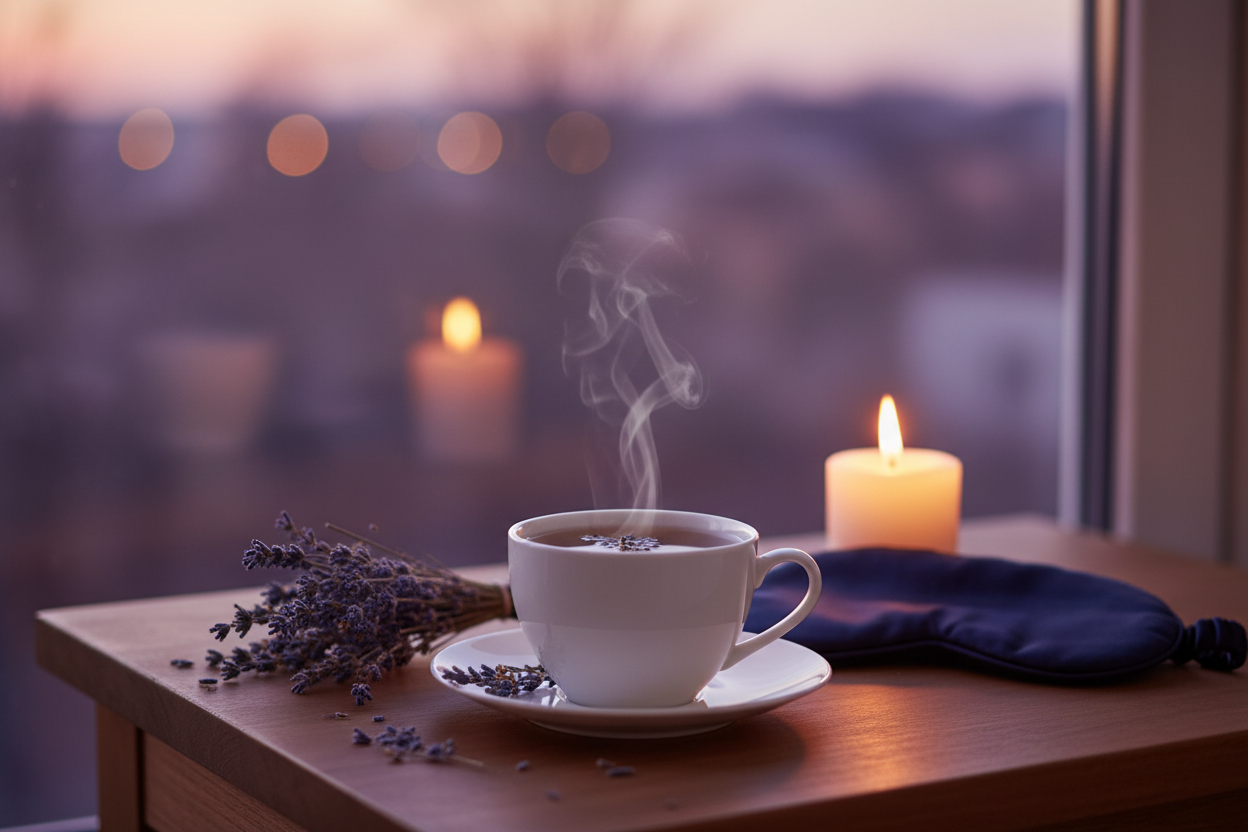 Lavender White Tea Lifestyle