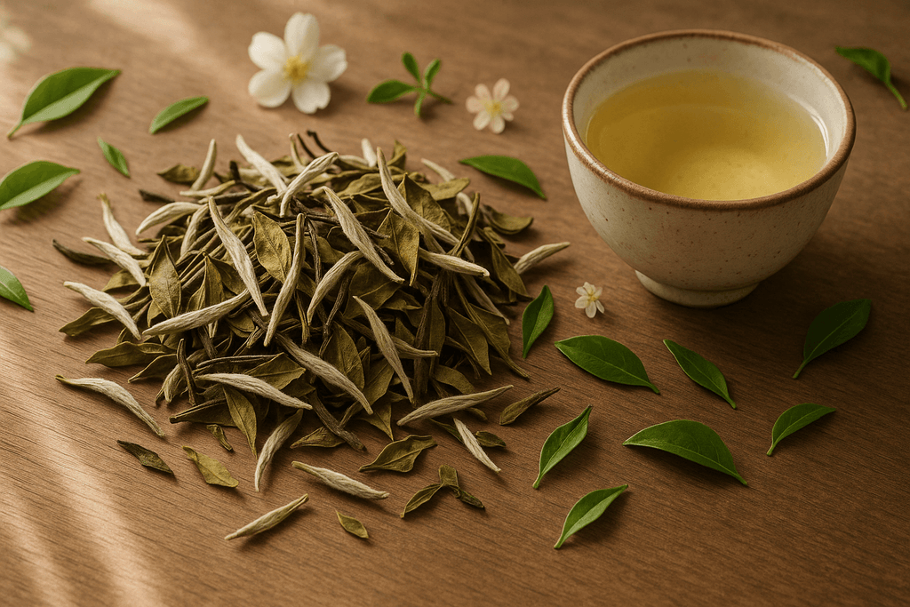 Organic Pai Mu Tan White Flavored Tea