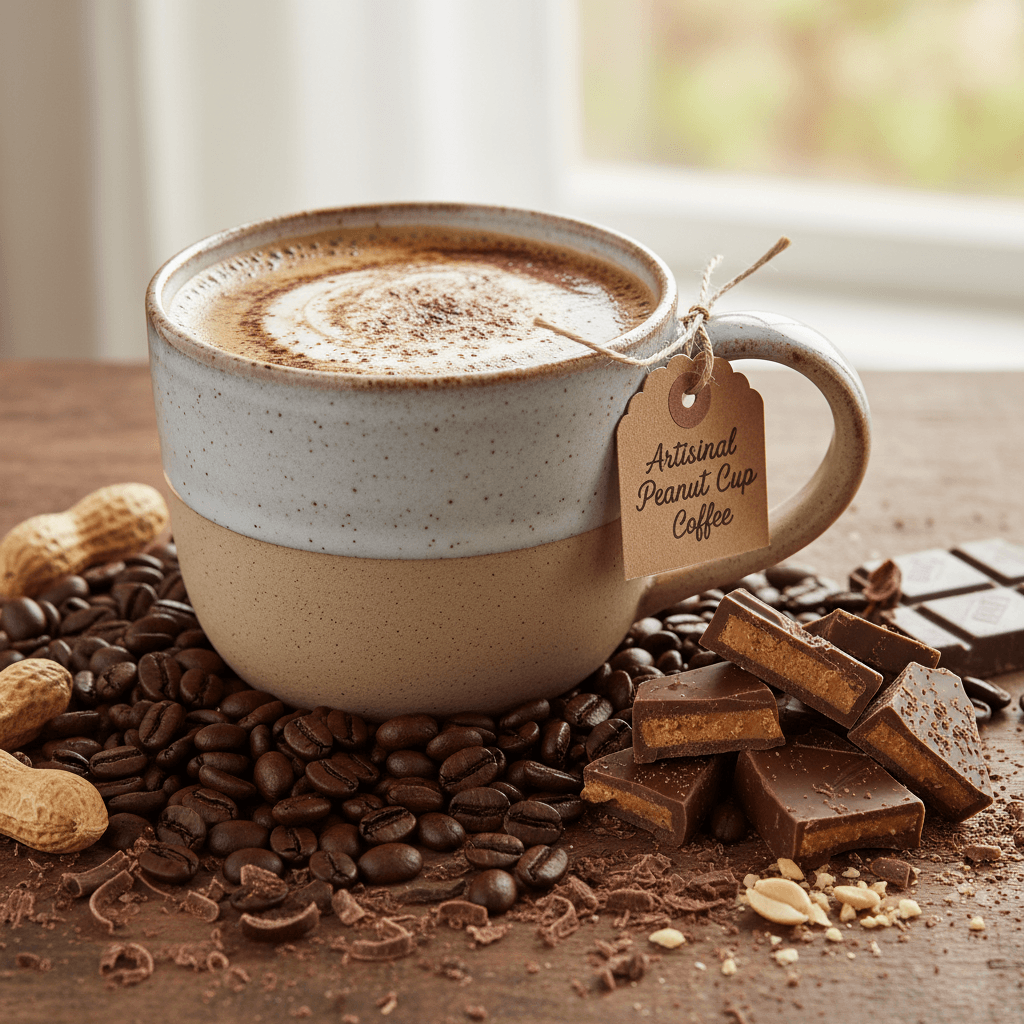 Nostalgic Peanut Butter Cup Childhood Coffee