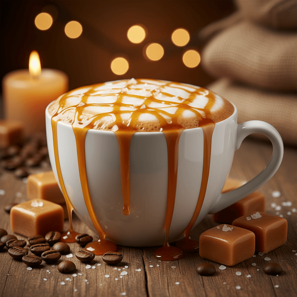 SALTED CARAMEL FLAVORED COFFEE