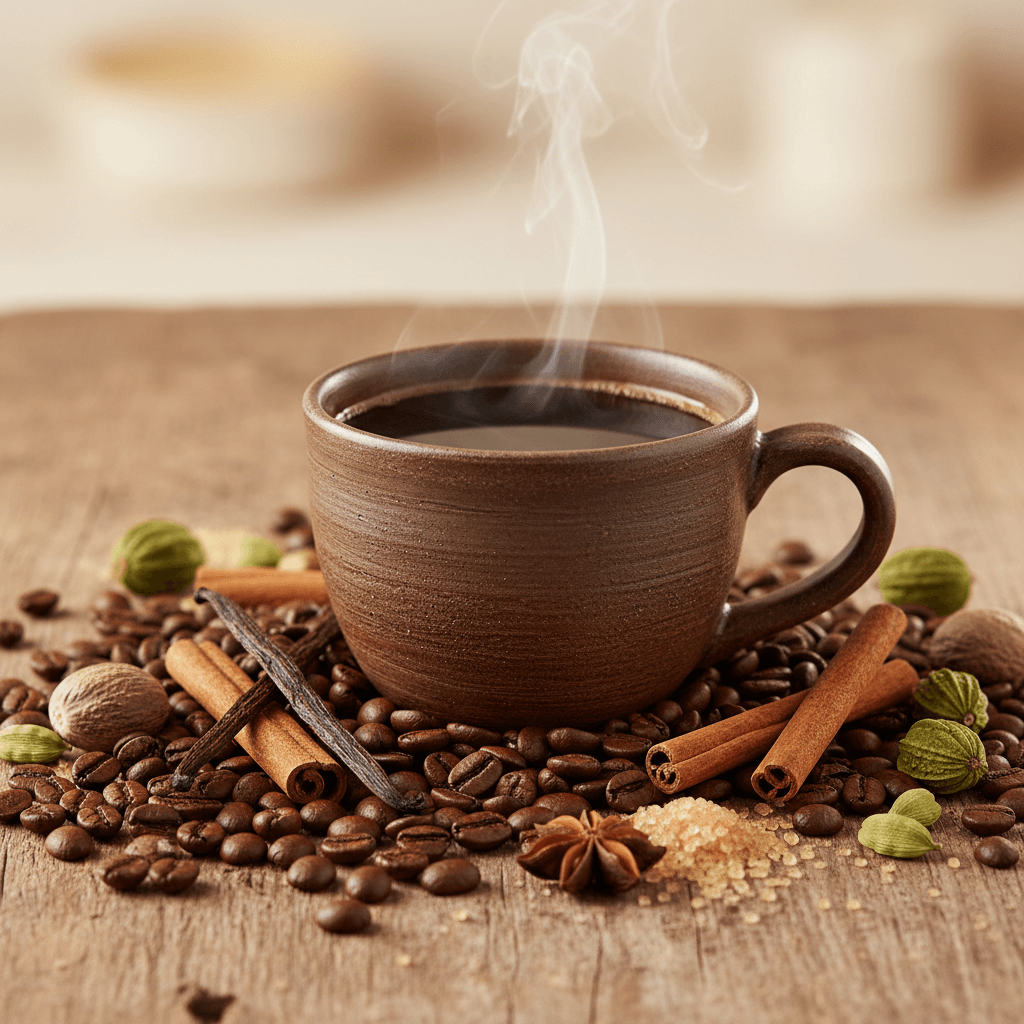 SUGAR & SPICE CAKE FLAVORED COFFEE-AROMATIC CINNAMON ARABICA BLEND