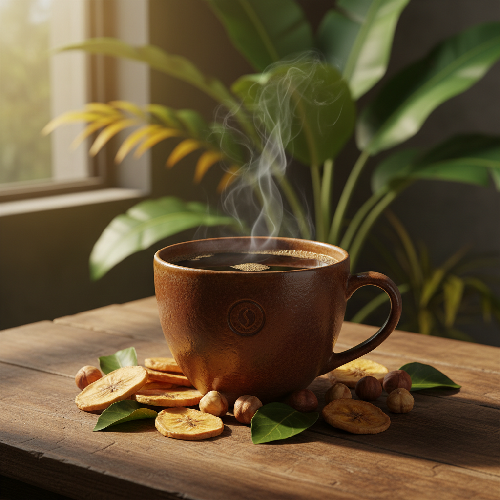 Tropical Banana Hazelnut Coffee
