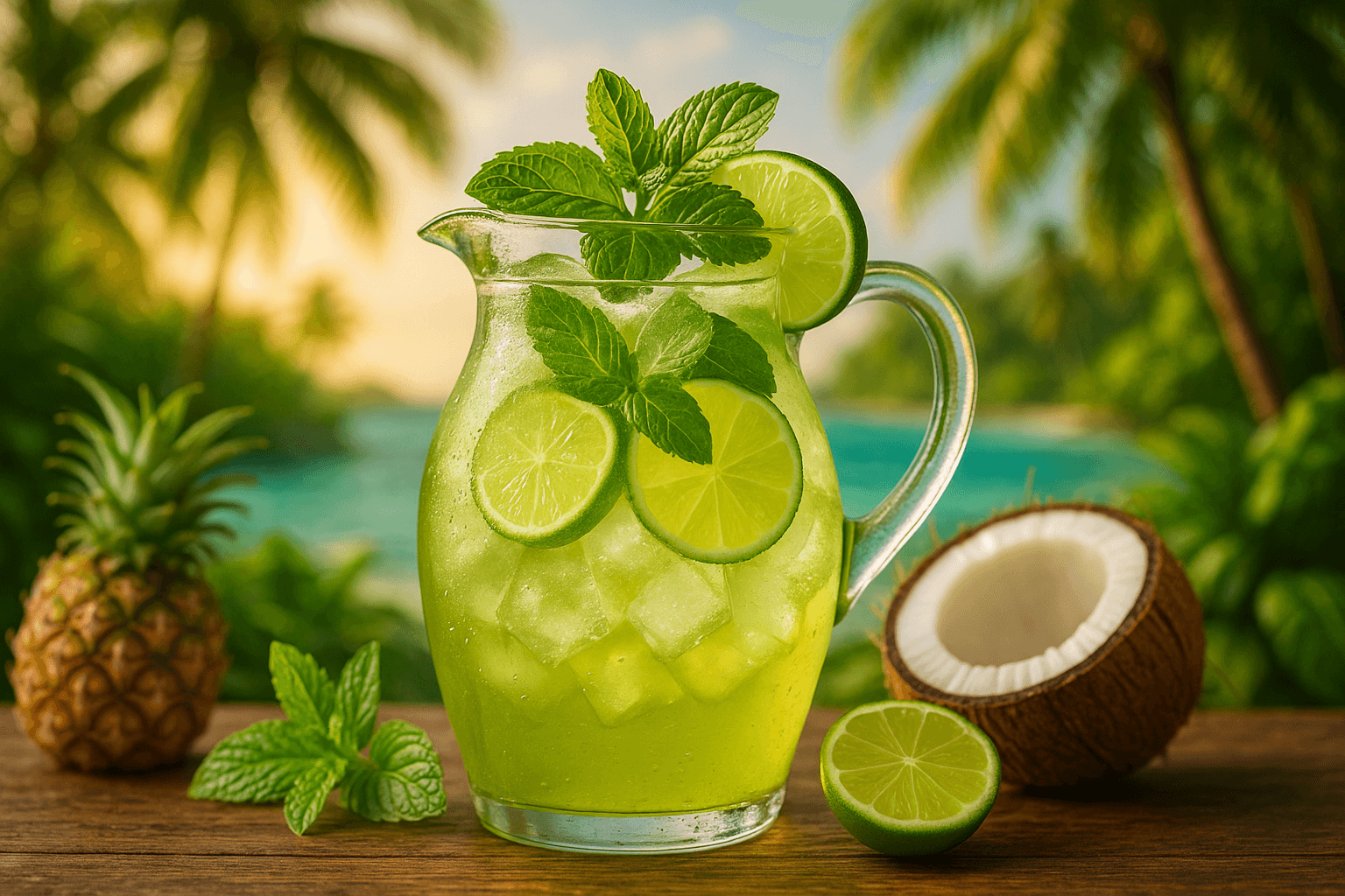 TROPICANA GREEN TEA
